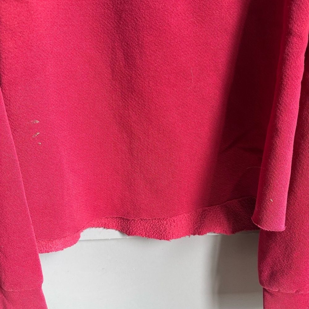Lee Sport Vintage 90s WSU Cougars XL Crewneck Sweatshirt Made In USA Cut Hem - Picture 5 of 7